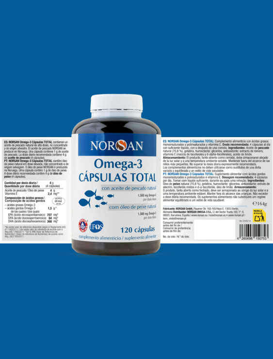 Omega-3 CÁPSULAS TOTAL