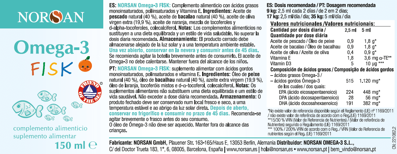 Omega-3 FISK - Aceite - Imagen 6