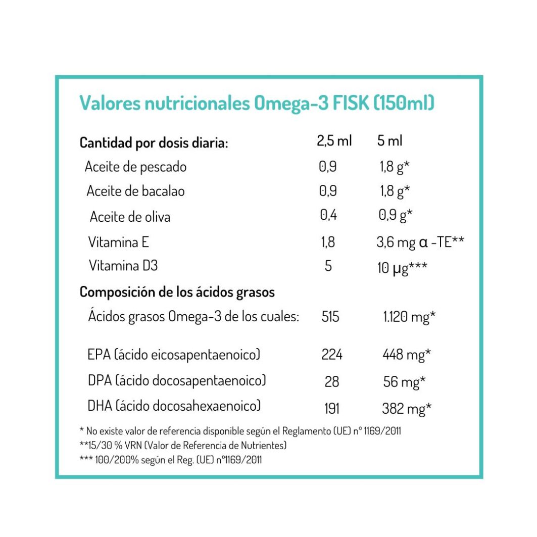 Omega-3 FISK - Aceite