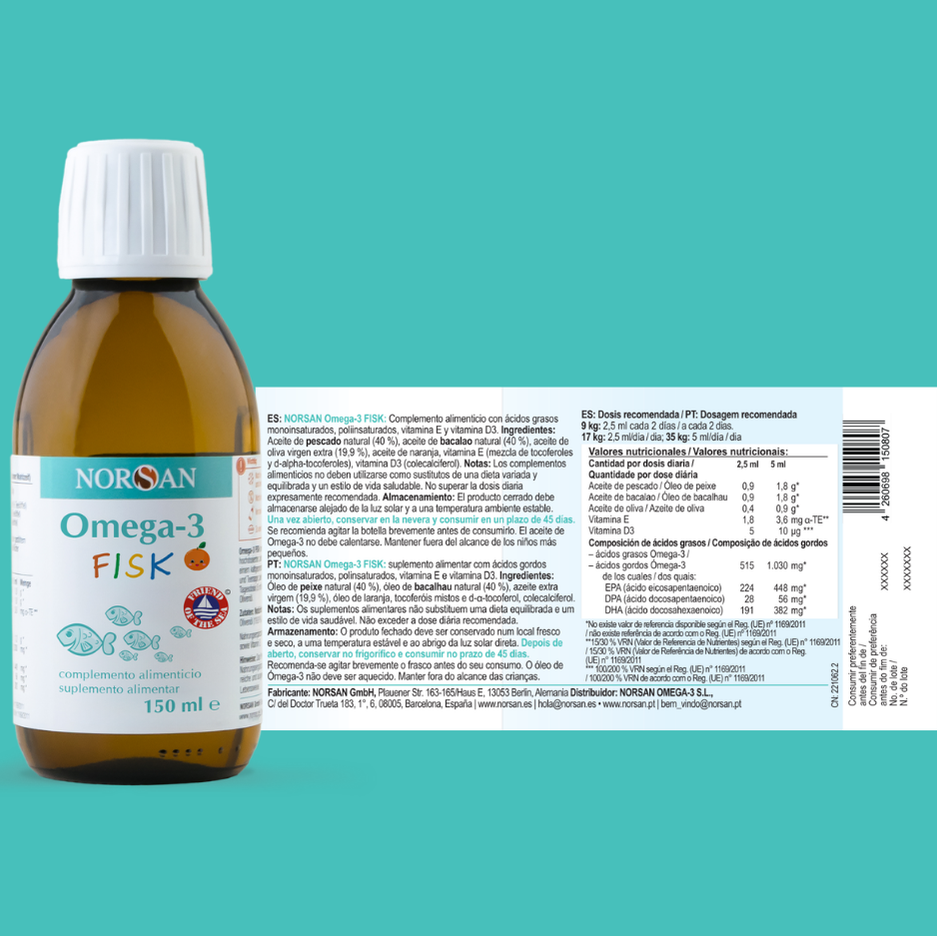 Omega-3 FISK - Aceite