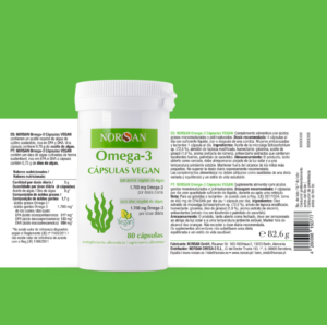 Omega-3 - CÁPSULAS VEGAN