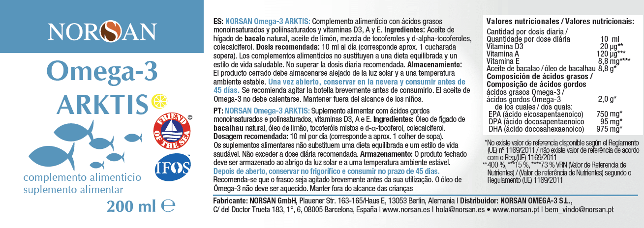 Omega-3 ARKTIS - Aceite - Imagen 8