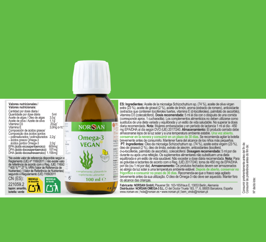 Omega-3 VEGAN - Aceite