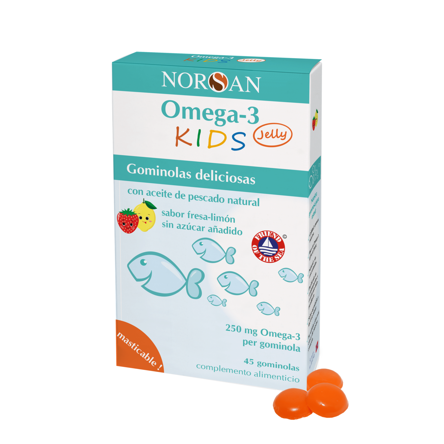Omega3 KIDS Jelly NORSAN España