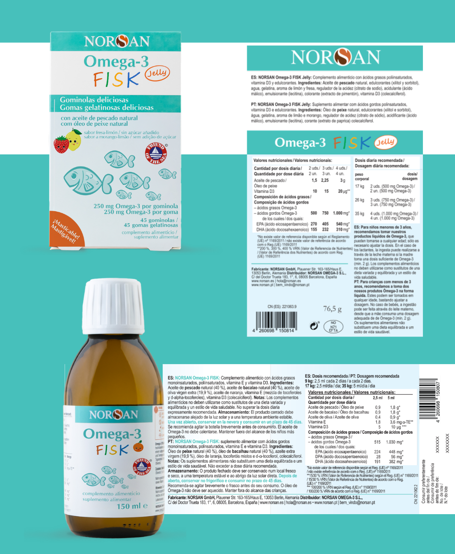 Omega-3 FISK - Set - Imagen 2