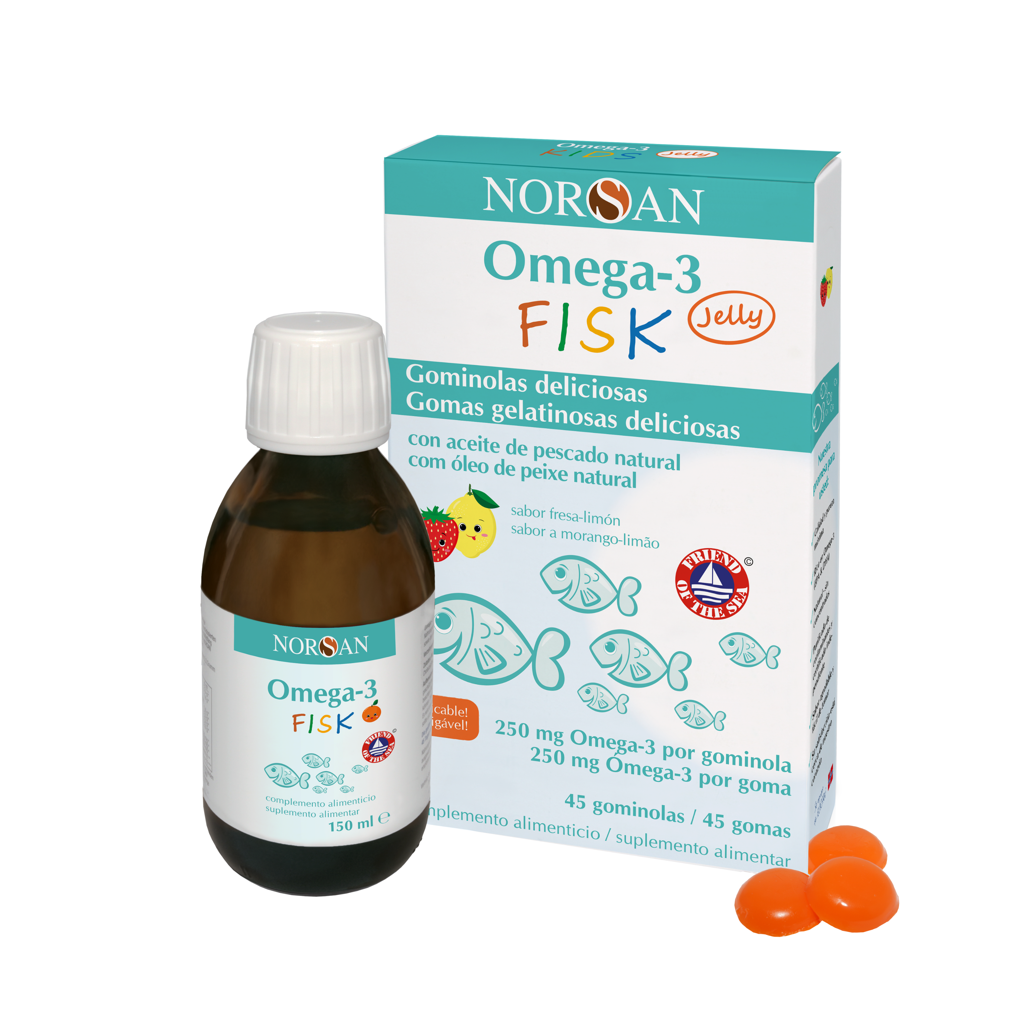 Omega-3 FISK - Set