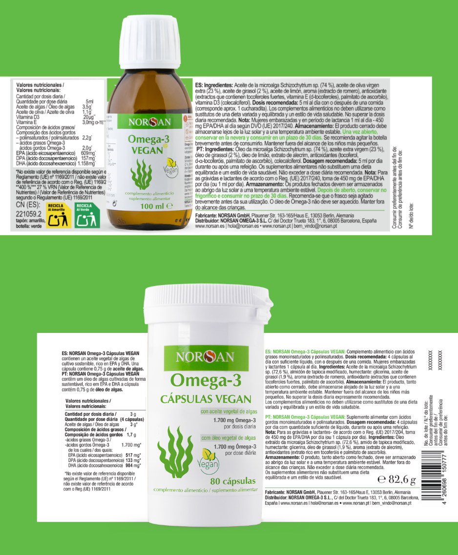 Omega-3 VEGAN - Set