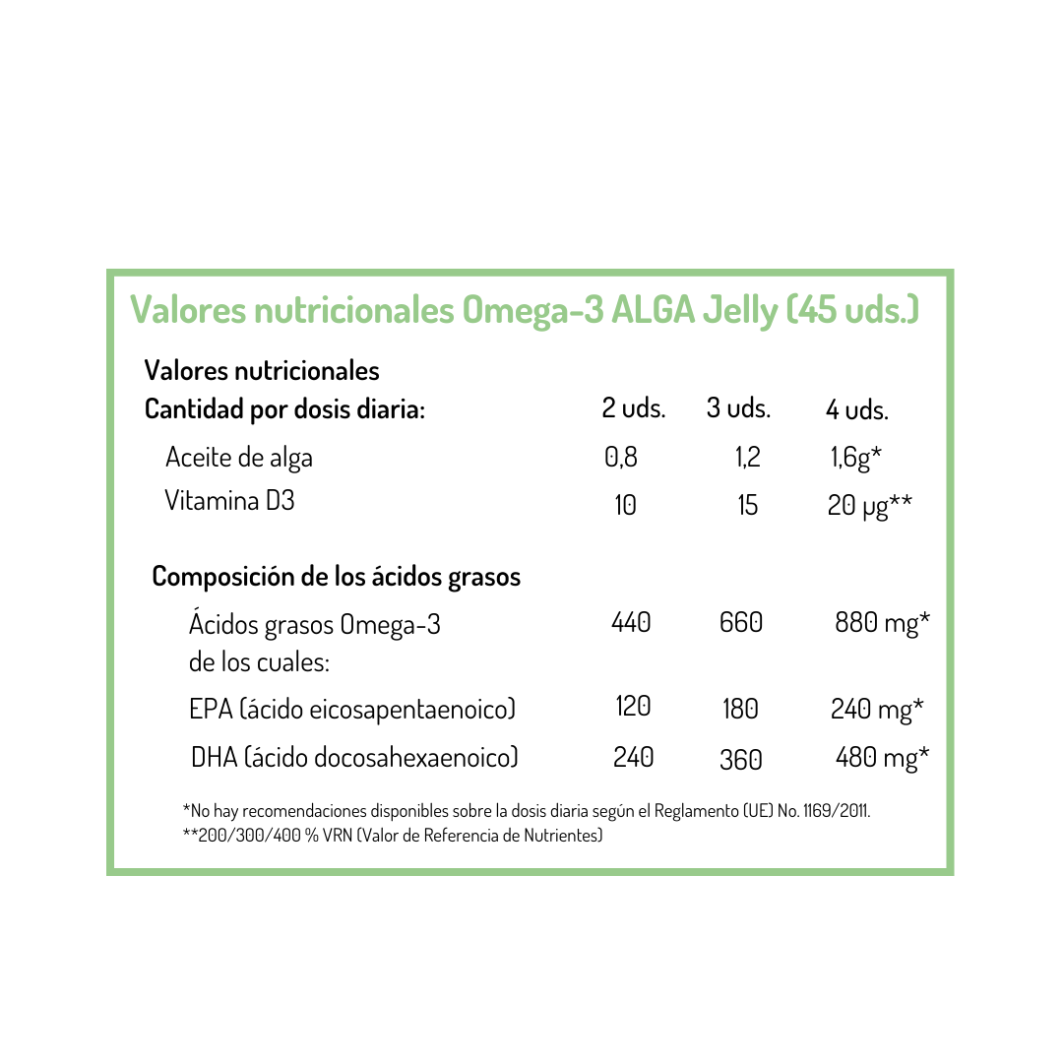 Omega-3 ALGA – Jelly