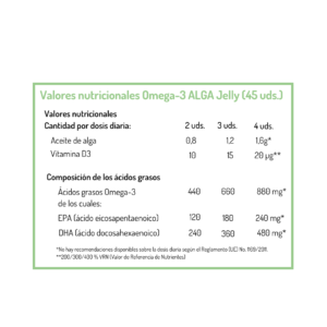Omega-3 ALGA – Jelly