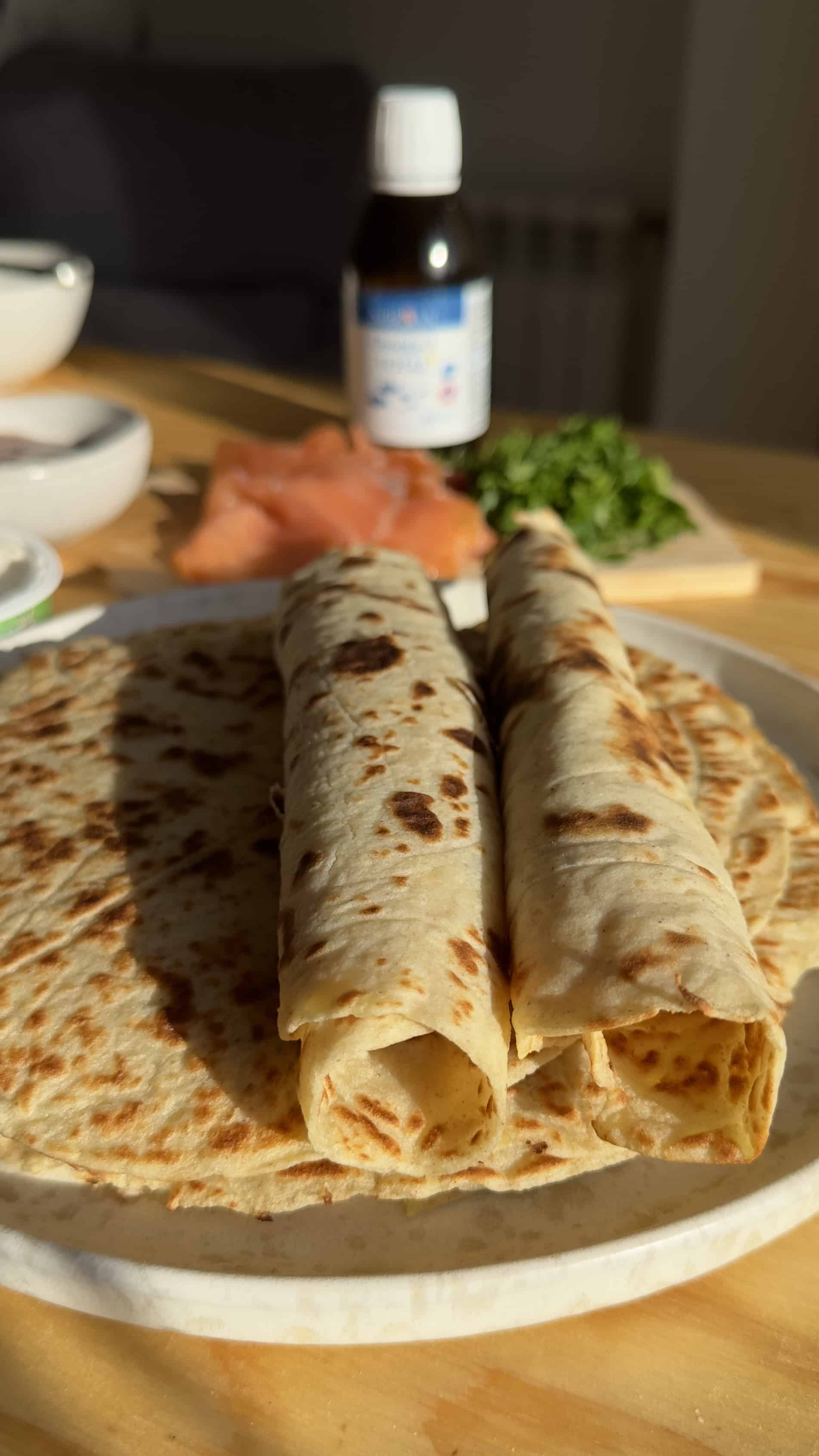 Lefse sin gluten con Omega-3