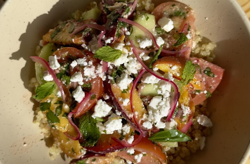 Ensalada fresca de verano con Omega-3