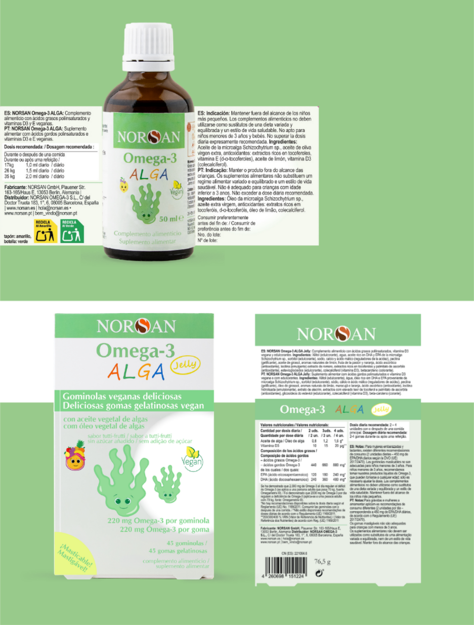 Omega-3 ALGA - Set
