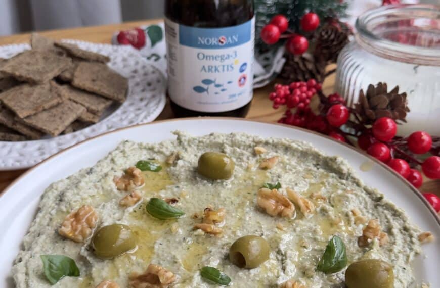 Dip de aceituna y nueces con Omega-3