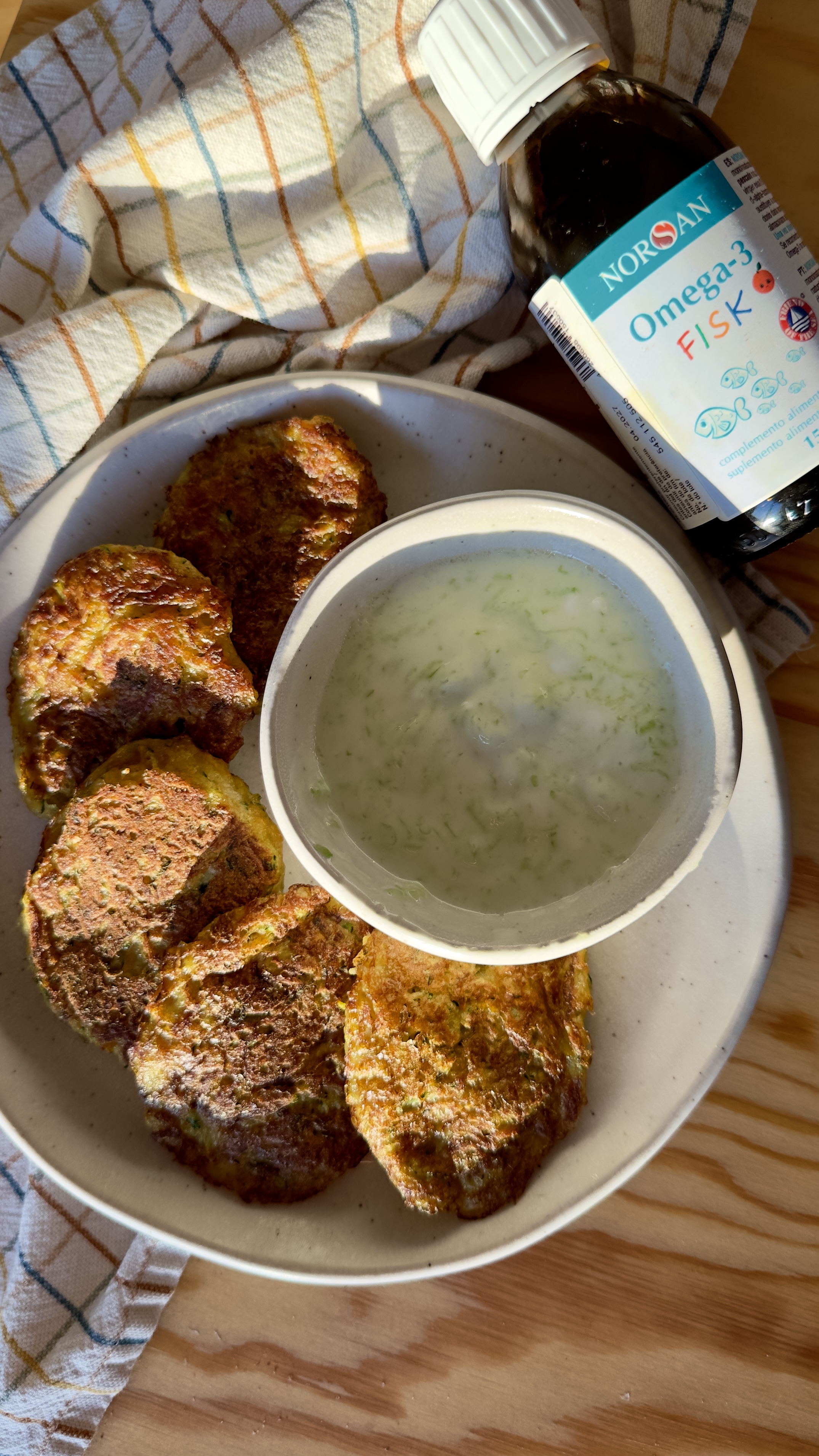 Tortitas vegetales con Omega-3