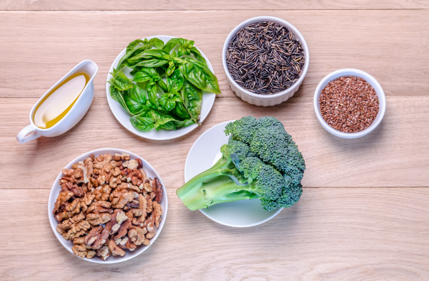 Alimentación plant-based y omega-3